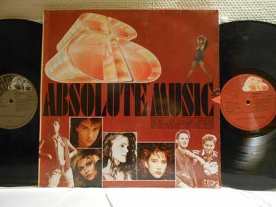 Tumnagel för auktion "ABSOLUTE MUSIC - 8 - V/A - 2-LP"