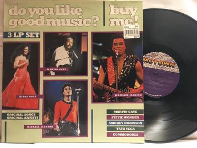 Tumnagel för auktion "DO YOU LIKE GOOD MUSIC? BUY ME! - 3-LP - V/A"