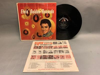 Tumnagel för auktion "Elvis Presley - Elvis' Golden Records US Press-58/64 MONO !!!!!"