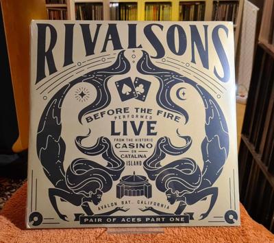 Tumnagel för auktion "RIVAL SONS Before The Fire Live At Catalina Island 2 lp PAIR OF ACES part 1 RARE"