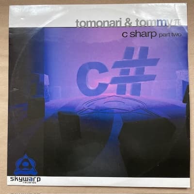 Tumnagel för auktion "Tomonari & Tommy Pi - C Sharp (PT II) Skywarp, 12" Alphazone/ Markus Schulz Rmx)"