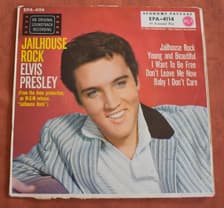 Tumnagel för auktion "ELVIS PRESLEY Jailhouse Rock [7" EP] Germany, 1950´s"