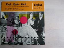 Tumnagel för auktion "Jimmy Carvello & His House Rockers - Rock,Rock,Rock + 3 (1957-very rare)"