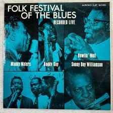 Tumnagel för auktion "V/A folk festival of the blues LP -63 US ARGO LP 4031 ** RARE ** "