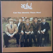 Tumnagel för auktion "Yardbirds - Can You Identify These Men? , 10" LP Italiensk press, Vit Vinyl"