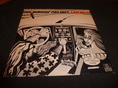 Tumnagel för auktion "Eric Burdon´s Fire Dept - The last drive - GER LP - 1980"