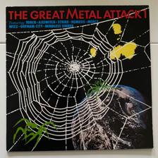 Tumnagel för auktion "RARE!! THE GREAT METAL ATTACK1, LP, TORCH, AXEWITCH, MERCY, WIZZ,GOTHAM CITY, M"