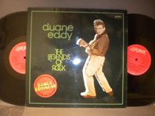 Tumnagel för auktion "DUANE EDDY - THE LEGENDS OF ROCK - 2 -LP"