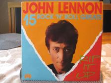 Tumnagel för auktion "LP: JOHN LENNON: " RIP IT UP - ROCK 'N' ROLL " LICENSED FROM EMI"