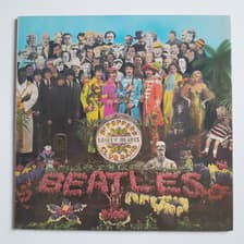 Tumnagel för auktion "Vinyl / LP : The Beatles - Sgt. Pepper's Lonely Hearts Club Band"