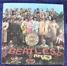 Tumnagel för auktion "The Beatles  Sgt. Peppers lonely hearts club band"