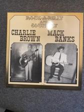 Tumnagel för auktion "CHALIE BROWN & MACK BANKS-rock-a-billy and country WHITE LABEL 8804 KANON"