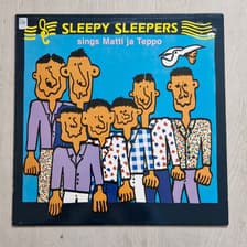 Tumnagel för auktion "SLEEPY SLEEPERS sings Matti ja Teppo. 1987.KULT! FINSK. PUNK ROCK"