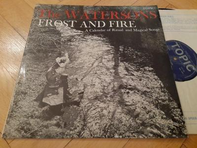 Tumnagel för auktion "The Watersons - Frost and Fire UK lp"