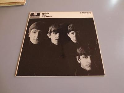 Tumnagel för auktion "LP  Beatles - With The Beatles"