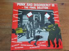 Tumnagel för auktion "V. A. - LP - Punk and disorderly - III - The final solution (färjad vinyl)"