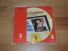 Tumnagel för auktion "Carl Perkins – Blue Suede Shoes Special Collectors 7"- Pd-Series LP"