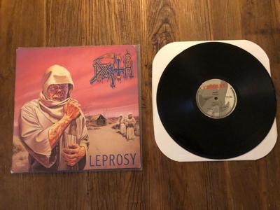 Tumnagel för auktion "Death - Leprosy LP RARE!"