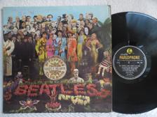 Tumnagel för auktion "BEATLES - SGT PEPPERS LONELY HEARTS CLUB BAND - PMC 7027"