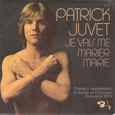 Tumnagel för auktion "Eurovision 1973 Switzerland: Patrick Juvet – Le vais me marier Marie  - Vinyl 45"