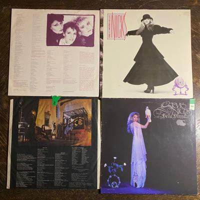 Tumnagel för auktion "STEVIE NICKS - Två Album(Edge Of Seventeen) Fleetwood Mac. Progg. LP"