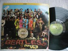 Tumnagel för auktion "BEATLES - SGT PEPPERS LONELY HEARTS CLUB BAND - SMAS 2653"