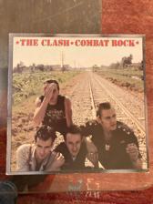 Tumnagel för auktion "The Clash, Combat Rock"