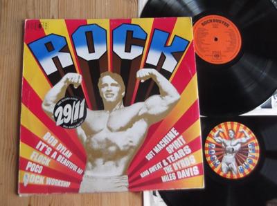 Tumnagel för auktion "V/A- Rock Buster      2-LP"