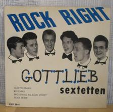 Tumnagel för auktion "GOTTLIEB SEXTETTEN ::ROCK RIGHT (EP)"