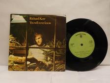 Tumnagel för auktion "RICHARD KERR - YOU WILL NEVER KNOW - UK PRESS"