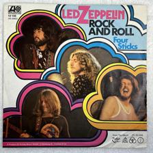 Tumnagel för auktion "LED ZEPPELIN rock and roll 7" -72 Ger ATLANTIC ATL 10 156"