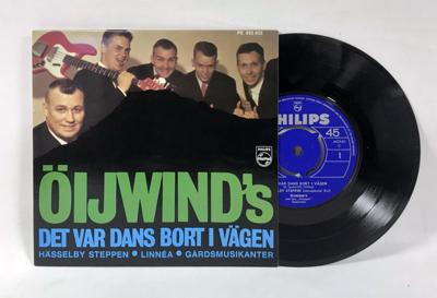 Tumnagel för auktion "ÖIJWINDS - DET VAR DANS BORT I VÄGEN - EP 7" 1963 - NM/NM - TOPP SKICK!"