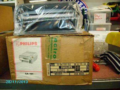 Tumnagel för auktion "skivspottare Philips"