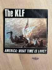 Tumnagel för auktion "The KLF - America: What Time Is Love? (12" Single)"