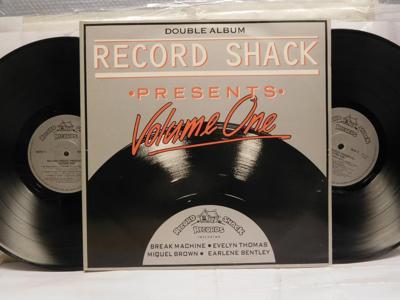 Tumnagel för auktion "RECORD SHACK presents VOLUME ONE - V/A - 2-LP"