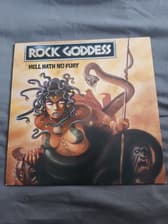 Tumnagel för auktion "Rock Goddess - Hell Hath No Fury"