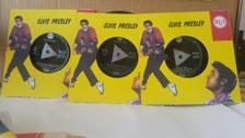 Tumnagel för auktion "Elvis Presley epa album Loving You vol. 1,2 och 3 .Ger. press"