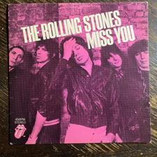 Tumnagel för auktion "ROLLING STONES - Miss You 1978  UK Press! Disco. Prog-rock. PS-7"