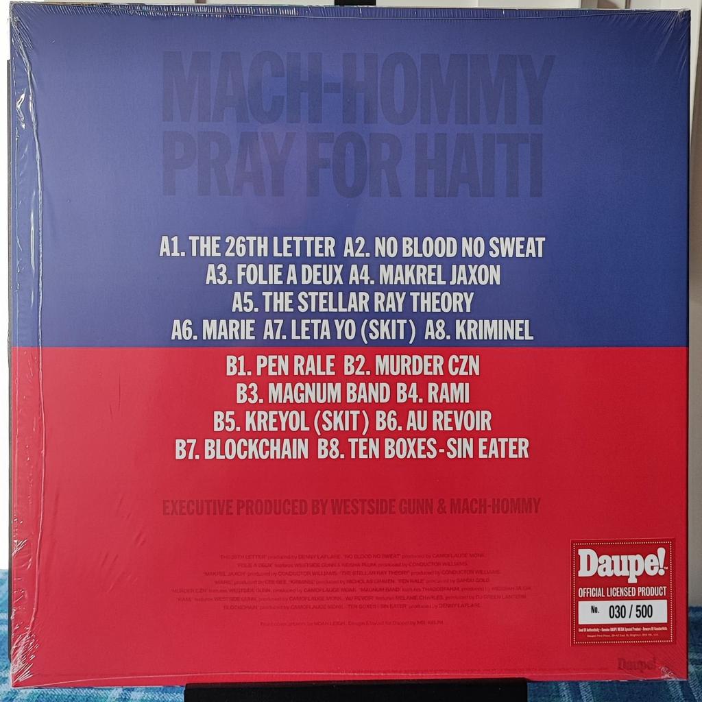 Mach Hommy Pray For Haiti Vinylkoll