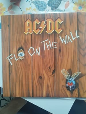 Tumnagel för auktion "AC/DC fly on the wall vinyl reissue"