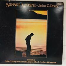 Tumnagel för auktion "* LP * prog rock fusion * JOHN G. PERRY - SUNSET WADING VG++/EX- 1976"