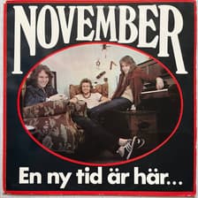 Tumnagel för auktion "NOVEMBER - EN NY TID ÄR HÄR...VINYL LP SVERIGE -70. HEAVY- PROG-ROCK"