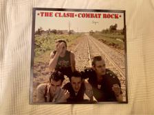 Tumnagel för auktion "The Clash COMBAT ROCK LP"