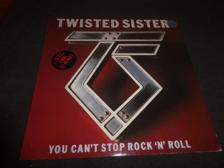 Tumnagel för auktion "Twisted Sister - You can´t stop rock n roll - SWE LP - 1983"