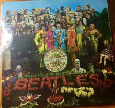 Tumnagel för auktion "THE BEATLES • SGT. PEPPERS LONELY HEARTS CLUB BAND • PCS 7027 • UK • 1967 året "