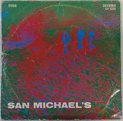 Tumnagel för auktion "SAN MICHAELS s/t LP -71 CALIFORNIA CLP 33505 *** MEGA RARE PROG ROCK ***"