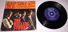 Tumnagel för auktion "The Rolling Stones 7" 1967 "We Love You" SVENSK PRESS - RARE!"