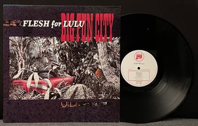 Tumnagel för auktion "Flesh For Lulu – Big Fun City RARE LP 1985 New Wave Alternativa Rock"