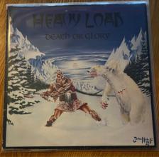 Tumnagel för auktion "Heavy Load - Death or glory - Kultskiva original ifrån 1982"