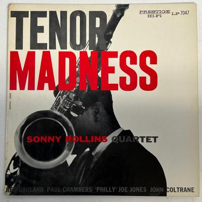 Tumnagel för auktion "SONNY ROLLINS tenor madness LP -56 US PRESTIGE PRLP 7047 orig press ** RARE **"